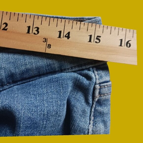 Levis Classic Straight Mid-Rise Blue Denim Jeans Womens Size 8 - Picture 7 of 11